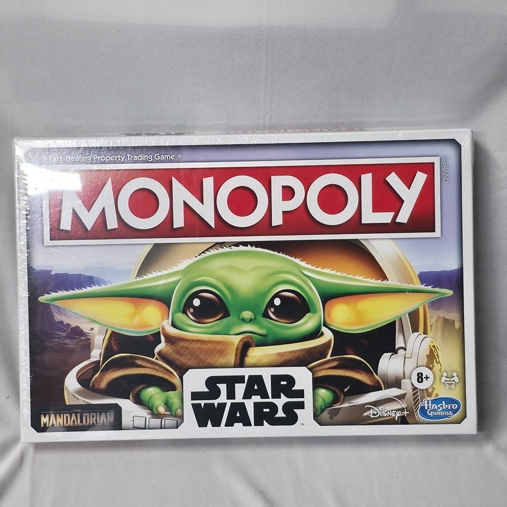 Mandalorian Star Wars Monopoly Game Disney Hasbro Brand New Sealed